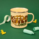 Natural History Museum Enamel Mug - Dinosaur Design
