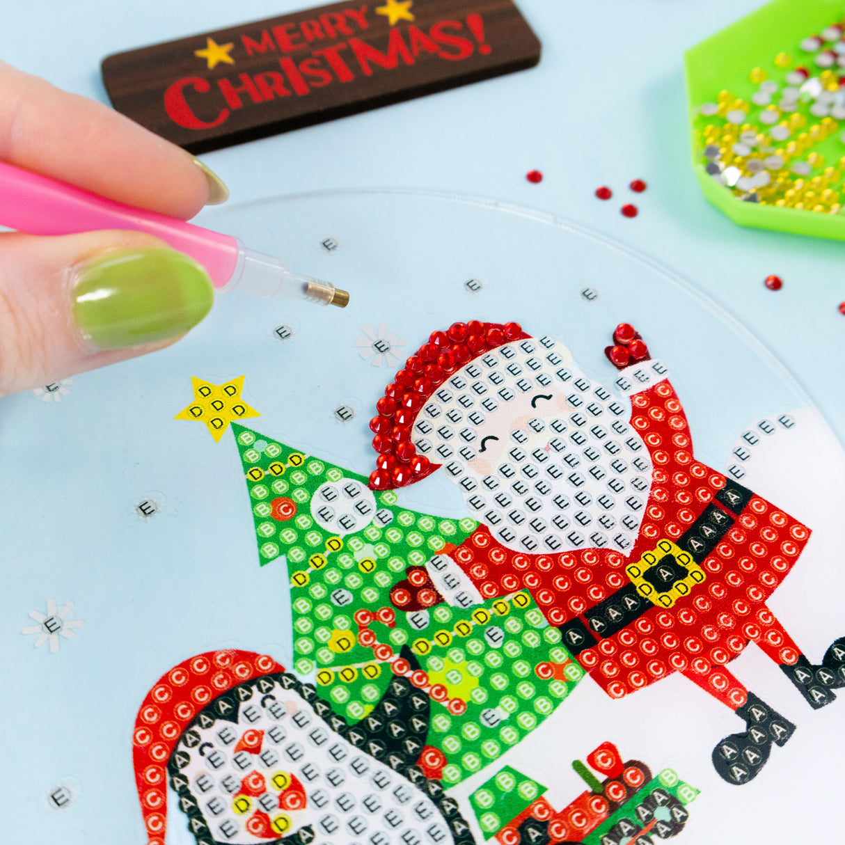 Snow Globe Diamond Painting Set