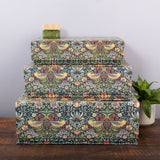 Set of 3 Nesting Storage Boxes - William Morris