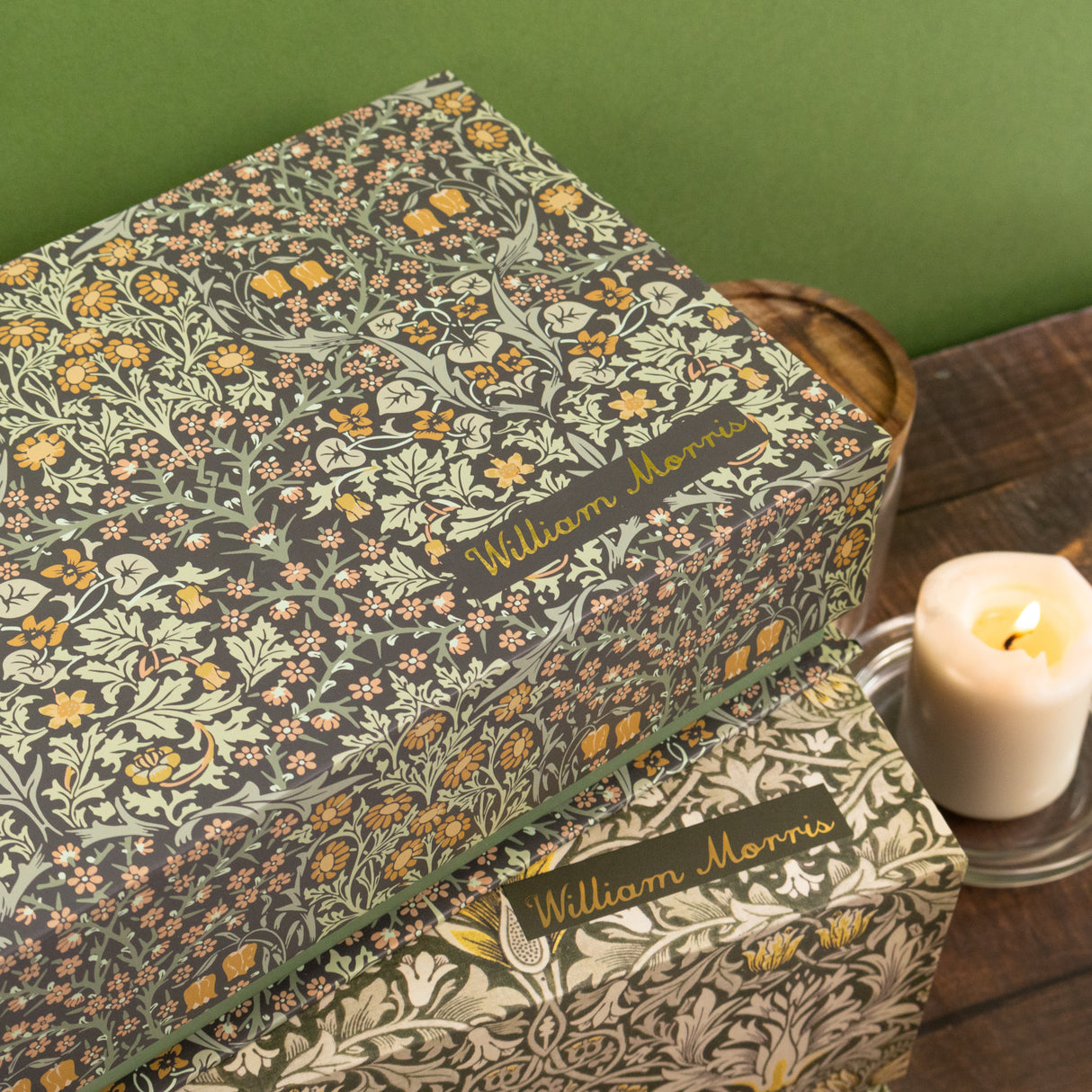 Set of 3 Nesting Storage Boxes - William Morris