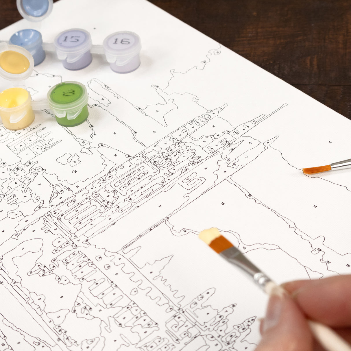 PRE-ORDER - Railway Museum Paint by Numbers Kit - London Pride