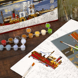 PRE-ORDER - Railway Museum Paint by Numbers Kit - London Pride