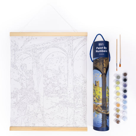 PRE-ORDER - Railway Museum Paint by Numbers Tube - Yorkshire