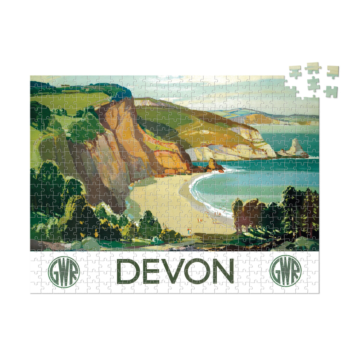 PRE-ORDER - Railway Museum 500 Piece Jigsaw - Devon