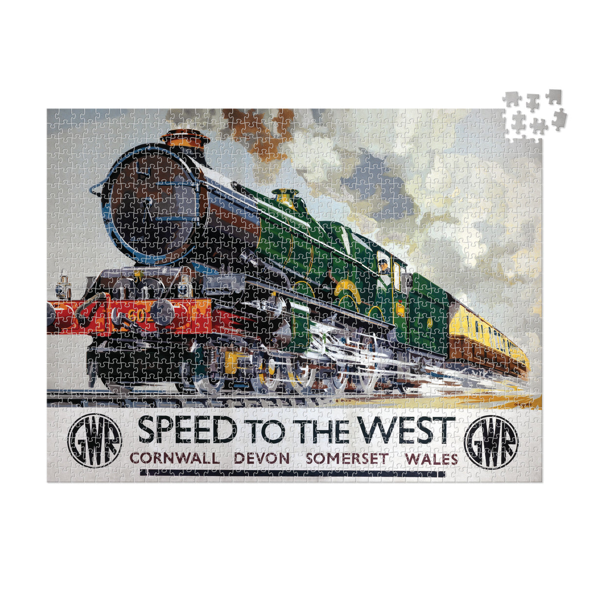 PRE-ORDER - Railway Museum 1000 Piece Jigsaw - Speed To The West