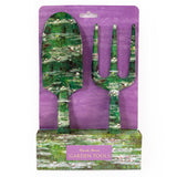 Fork and Trowel Garden Tool Set - Monet's The Japanese Footbridge Design