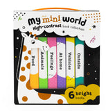 My Mini World – Box Set of 6 High-Contrast Mini Board Books