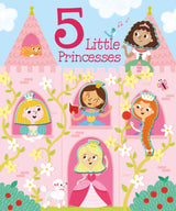 5 Little Princesses - Children's Touch & Feel Silicone Book