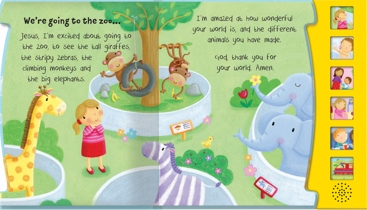 Prayers For Things That Happen - Children's 6 Button Sound Book