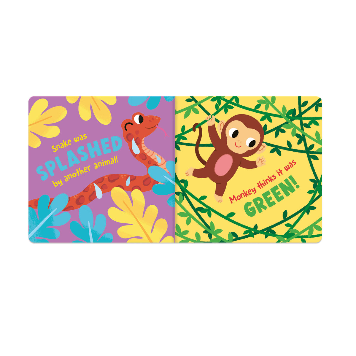Squirty Bath Book - Who Splashed Snake?
