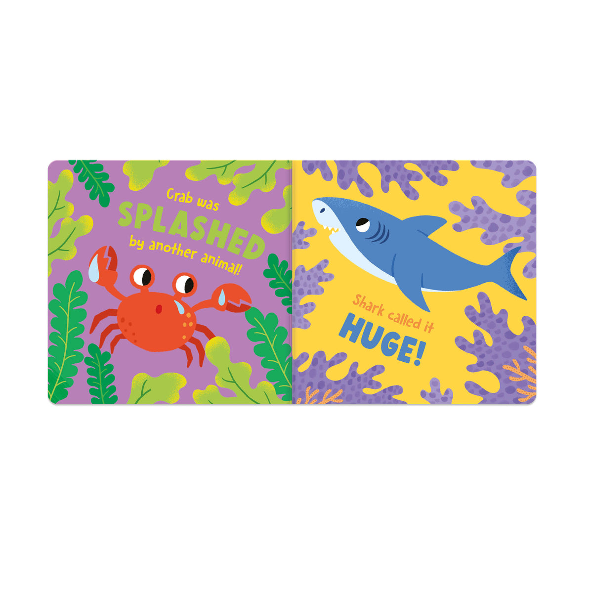 Squirty Bath Book - Who Splashed Crab?
