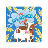 Squirty Bath Book - Who Splashed Cow?