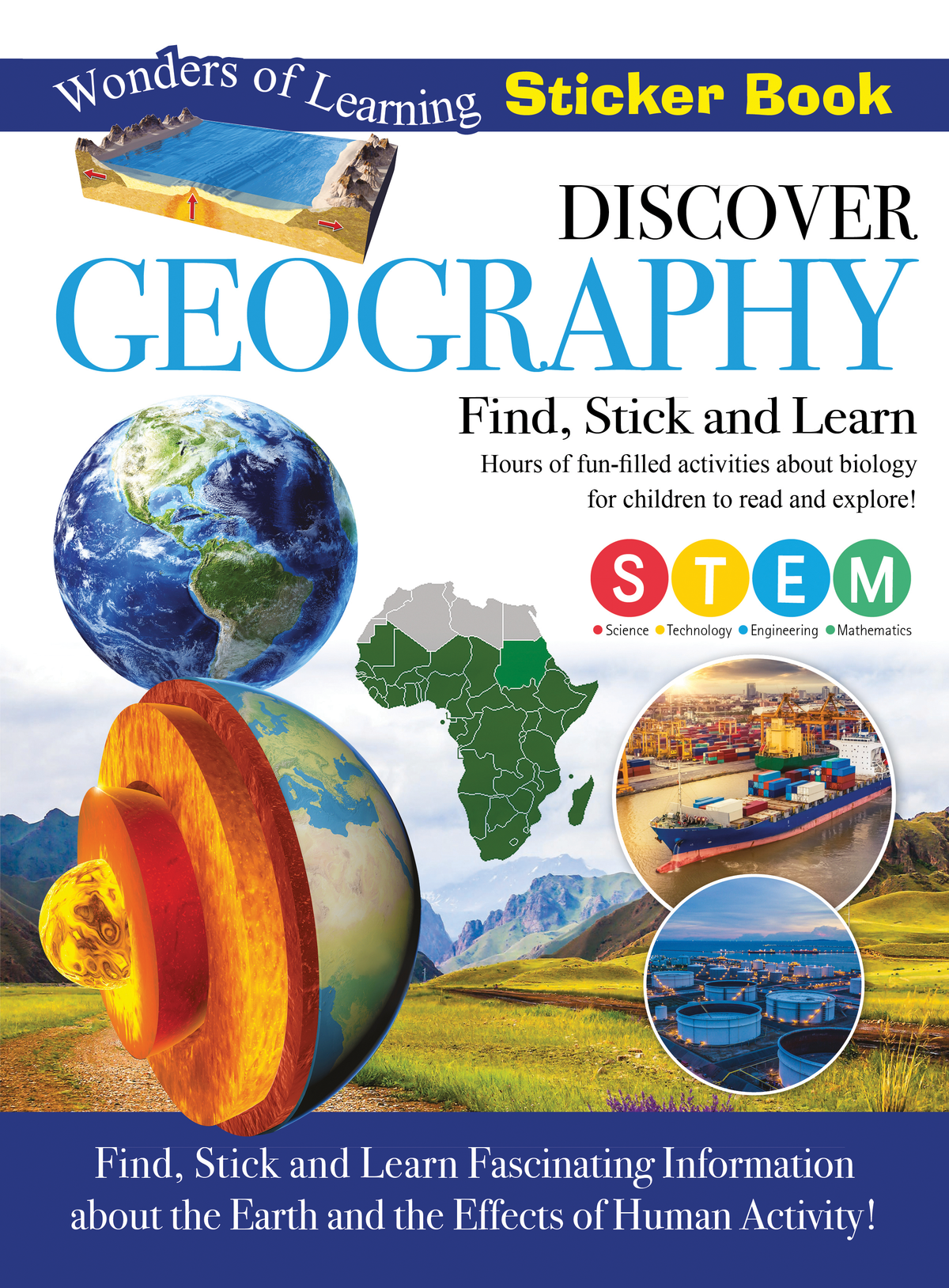 Sticker For Geography Discover Geography Sticker Book - Find, Stick and Learn – Robert ...