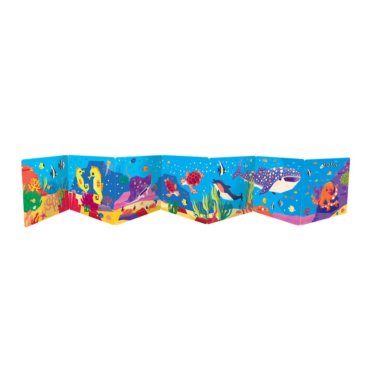 Tummy Time Concertina Book - Splash
