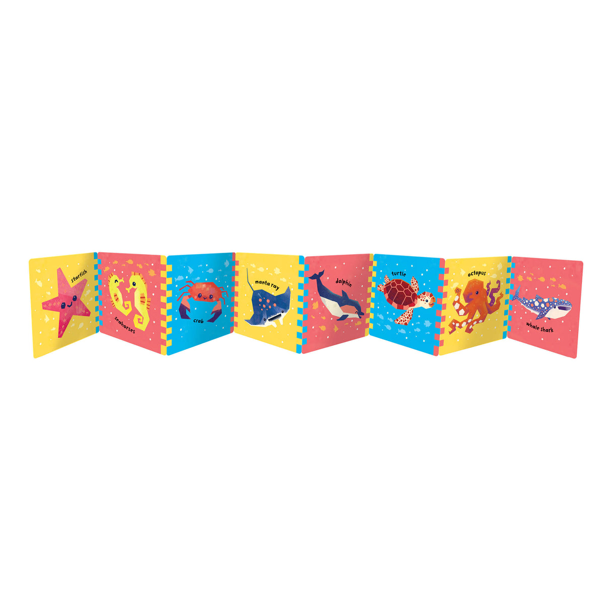 Tummy Time Concertina Book - Splash