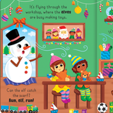 Catch That Scarf, Snowman! Squishy Sound Board Book for Children