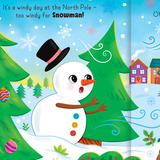 Catch That Scarf, Snowman! Squishy Sound Board Book for Children