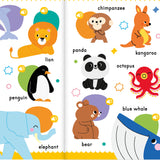 My First Words Sound Book - Giant Fold-Out Sound Book with 50 Words for Children