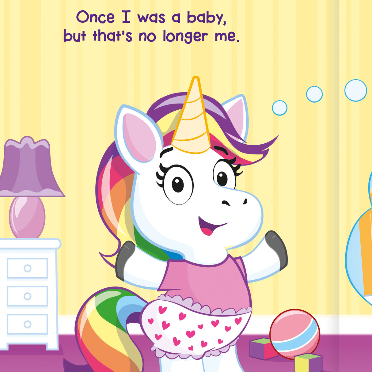 Unicorn Potty - Learn To Use The Toilet - Children’s Board Book