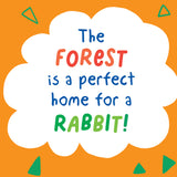 A Home For A Rabbit - Fun Wobbly-Eye Board Book for Babies & Toddlers