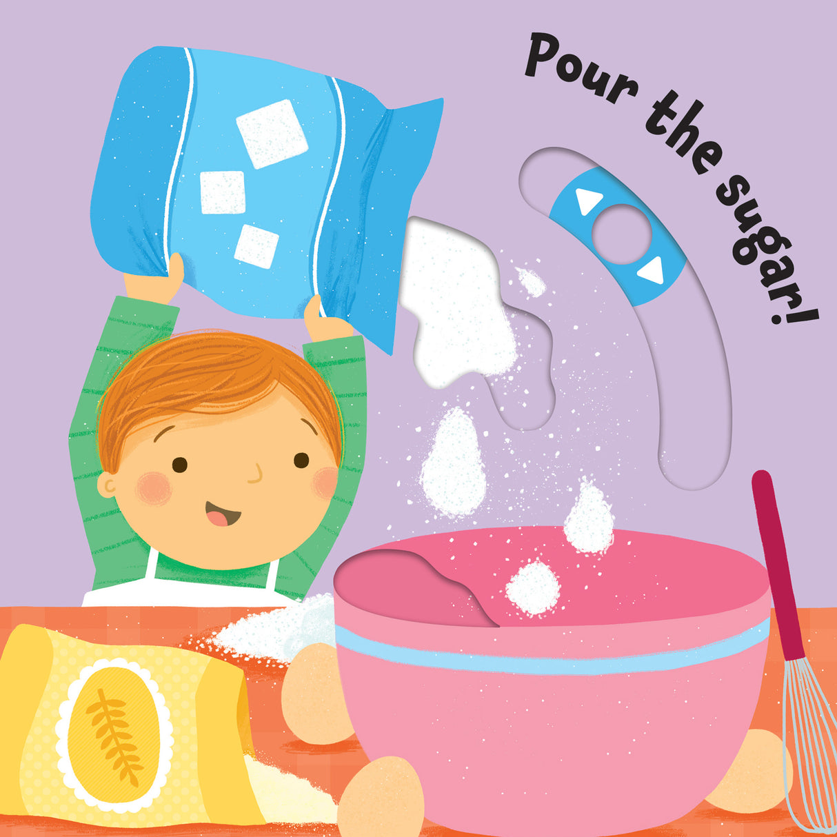 Let’s Bake - A Sweet Slider Book - Interactive Children’s Board Book