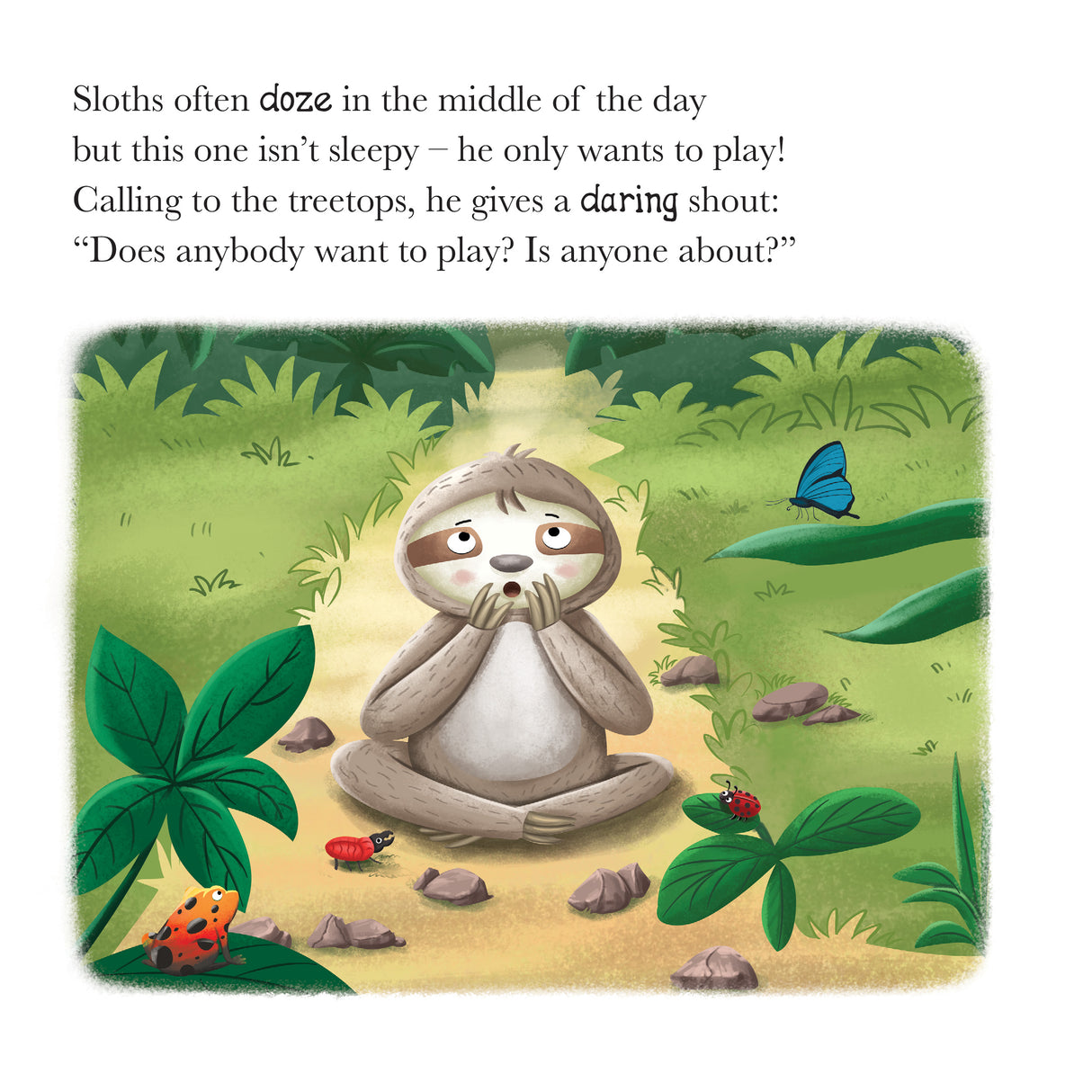 When Sloth Feels Embarrassed - Me And My Feelings Children’s Paperback Book