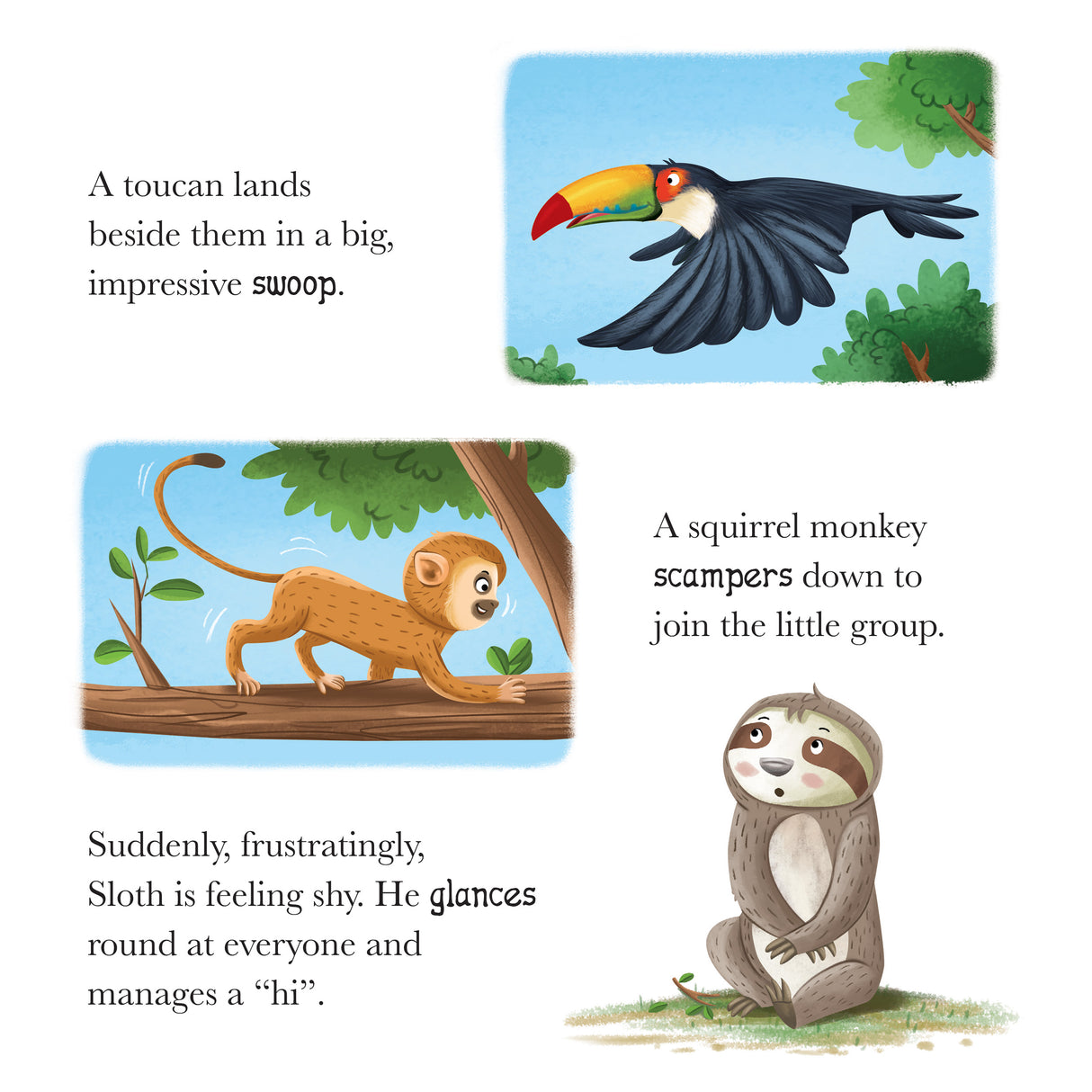 When Sloth Feels Embarrassed - Me And My Feelings Children’s Paperback Book