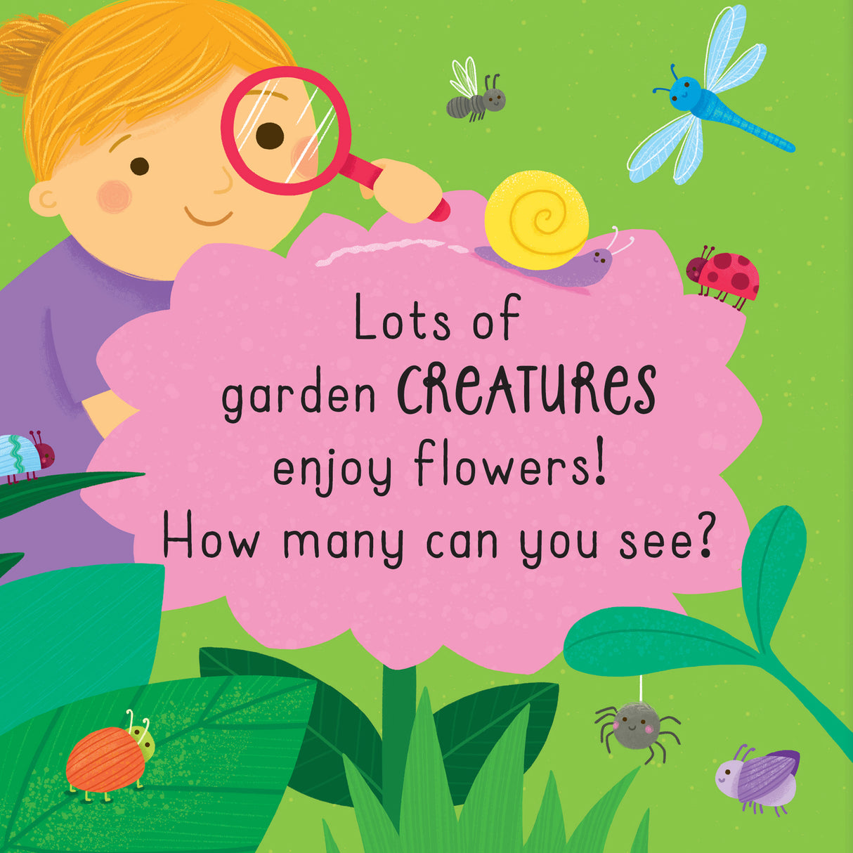 Let’s Garden - A Sunny Slider Book - Interactive Children’s Board Book