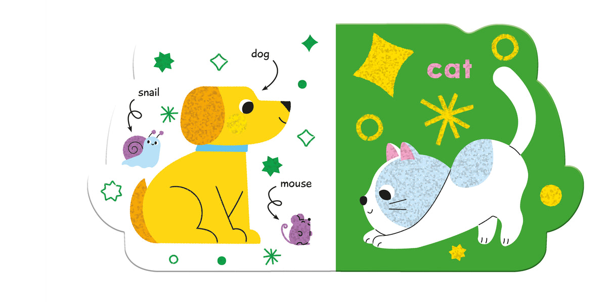 Little Book of First Words – Animals - Sparkly Board Book