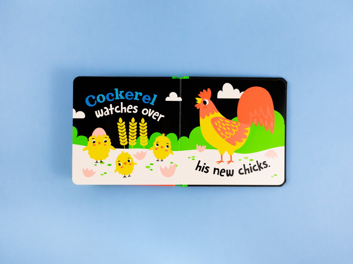 Farm - Explore a Farm-tastic Neon World - Children’s Board Book