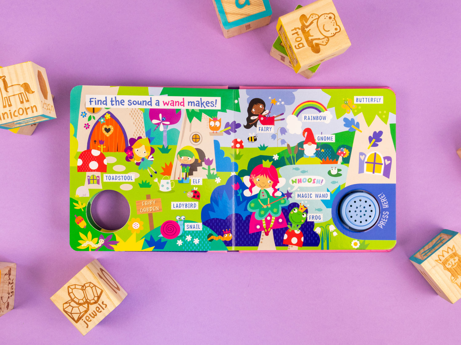 Magical Kingdom Can You Find The Right Noise? Children’s One Button Sound Book