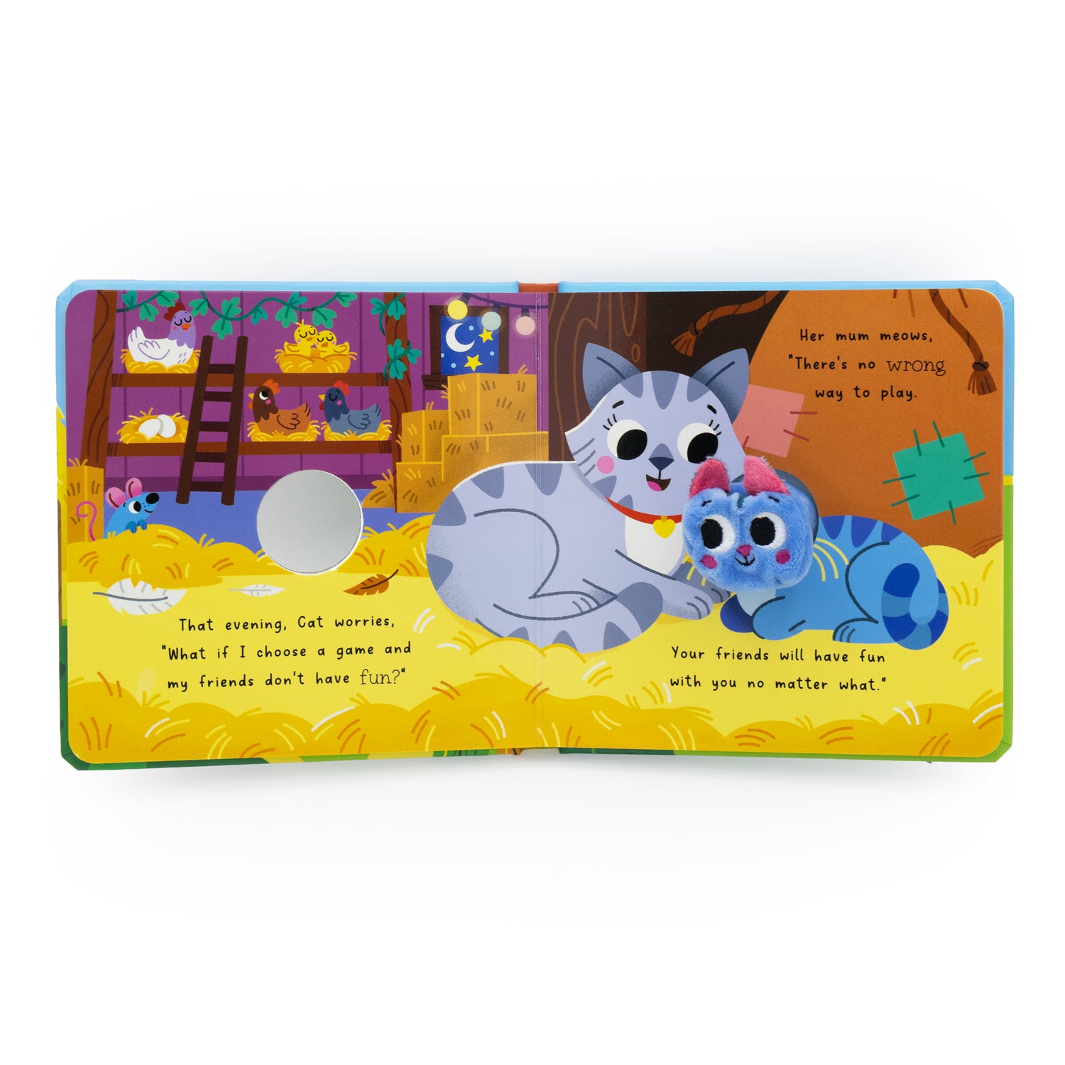 Copy Cat! Finger Puppet Board Book