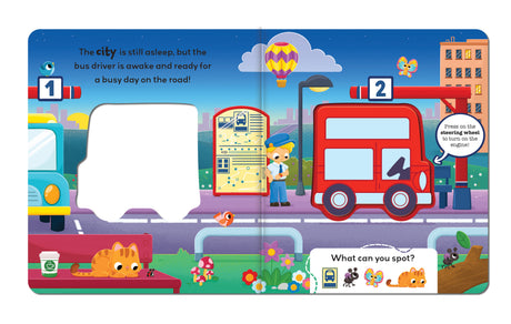 Beep Beep Bus - Squishy Sound Book for Toddlers