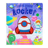Zoom Zoom Rocket - Squishy Sound Book for Toddlers