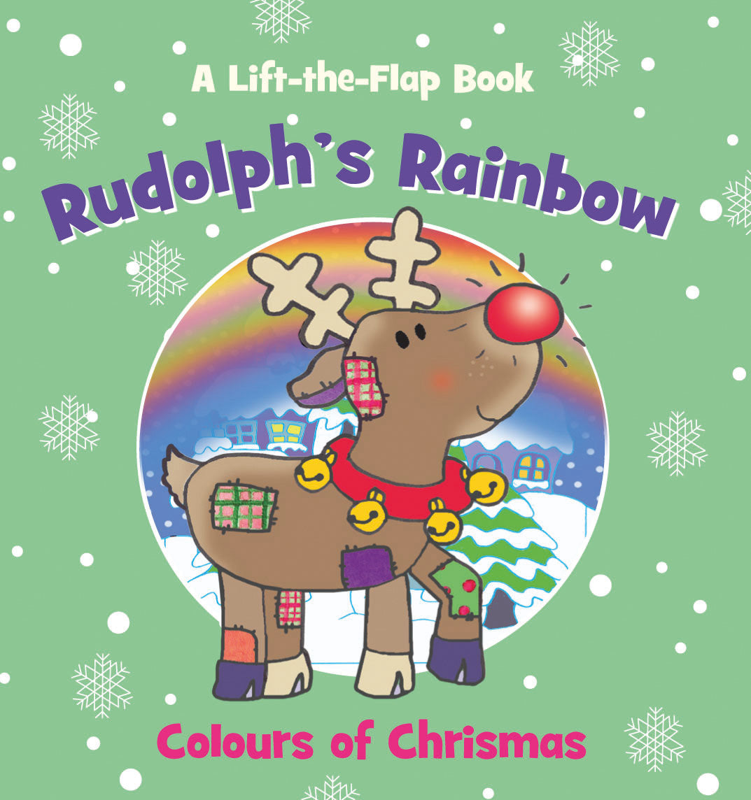 Learn With Santa Mini Lift-The-Flap Book: Rudolph's Rainbow