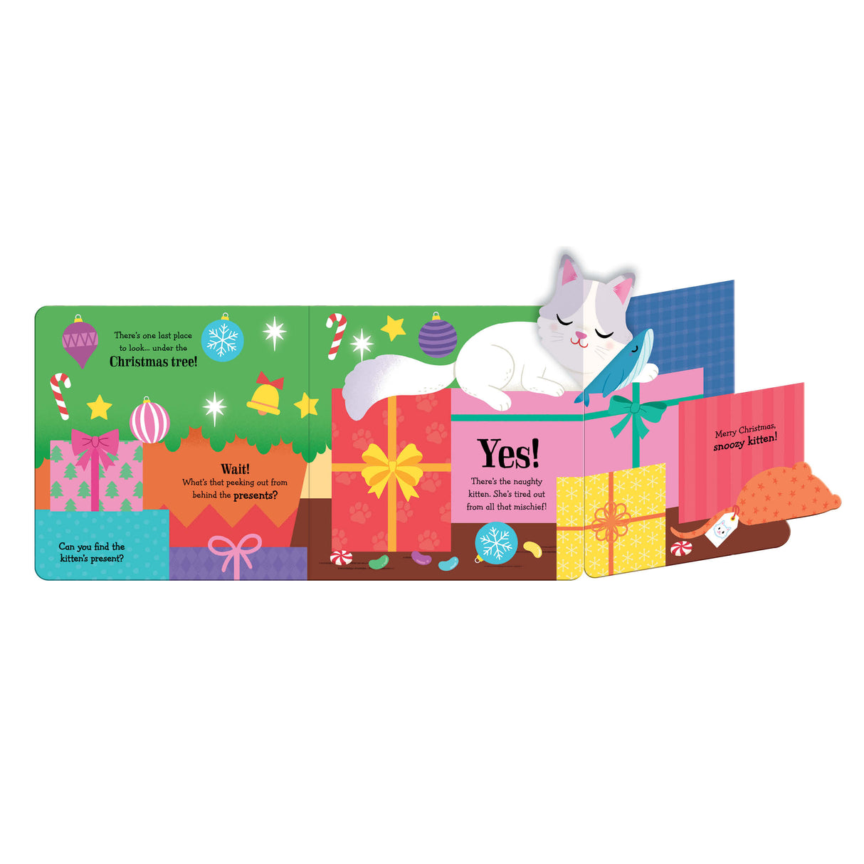 Kitten at Christmas - Pop-Up Book