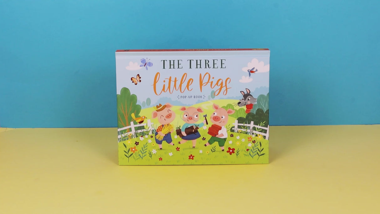 Three Little Pigs - Children’s Fairy Tale Pop-Up Book
