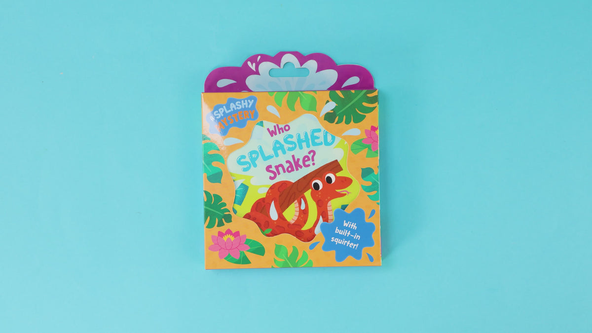 Squirty Bath Book - Who Splashed Snake?