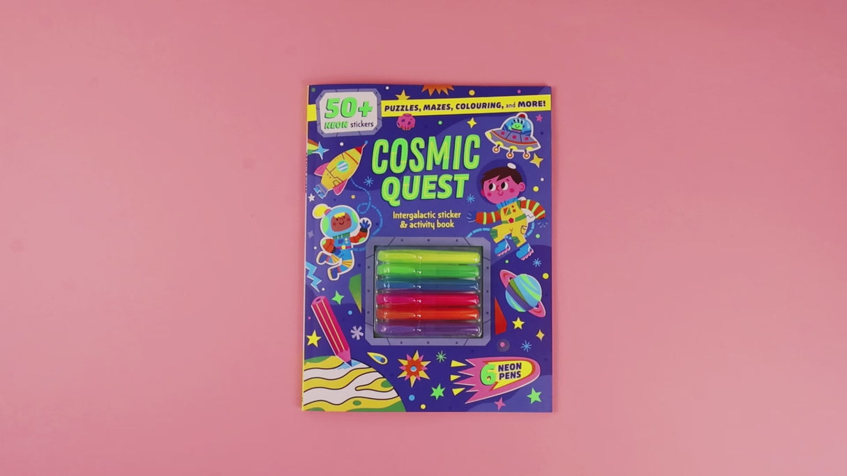 Cosmic Quest - Sticker & Activity Book Set