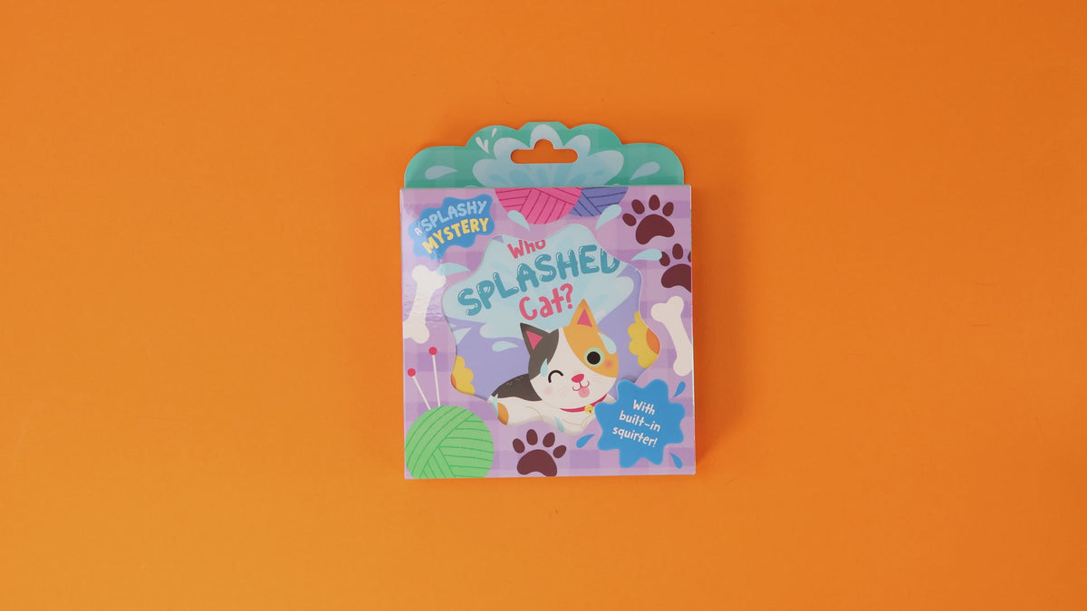 Squirty Bath Book - Who Splashed Cat?