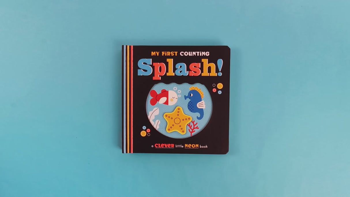 My First Counting Splash! - Neon Board Book