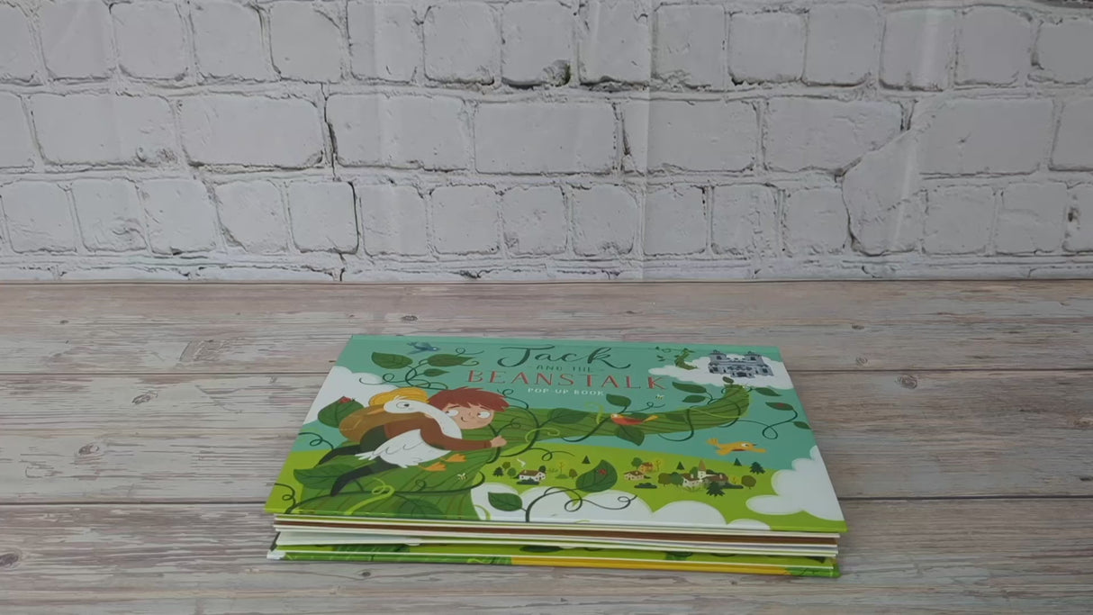 Jack And The Beanstalk - Children’s Fairy Tale Pop-Up Book