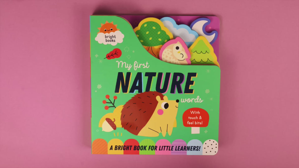 My First Nature Words - Touch & Feel Book